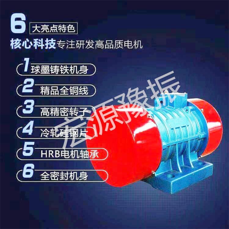 5.5kw側(cè)板振動電機振動脫水篩專用振動電機